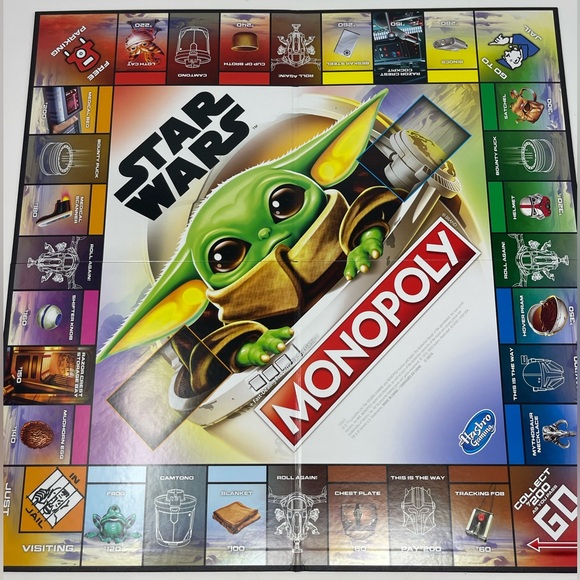 STAR WARS MONOPOLY: The Mandalorian - The Child Edition - Picture 2 of 14